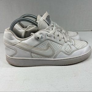Nike Son of Force Shoes Boys Kids Size 6Y Women’s 7.5  615153-109 White Lace Up